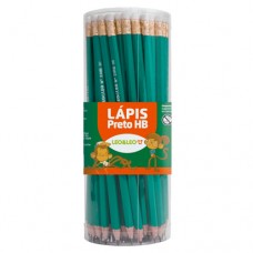 MP-L07 - Lápis Grafite Hb Verde Sextavado/Borracha